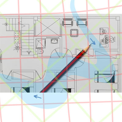 Etude sur plan d'une habitation