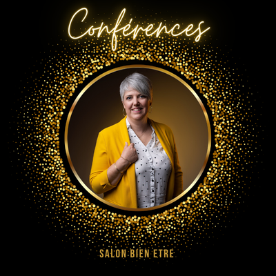S&eacute;verine Holistique lors de ses salons, &eacute;v&egrave;nements et conf&eacute;rences bien-&ecirc;tre en Bretagne.